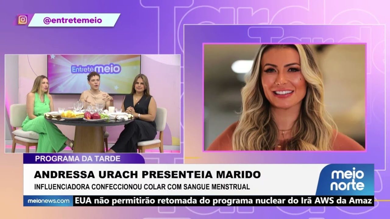Pacto de Amor? Urach choca a web com joia exótica | Programa da Tarde