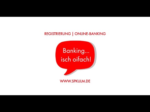 Banking isch oifach - Registrierung im Online Banking