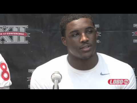 football score 2012 Lobo Football | Post Texas Press Conference: Players Rashad Rainey & Cole Gautsche