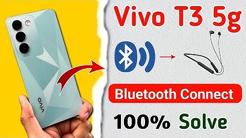 vivo t3 5g me bluetooth kaise connect kare !! vivo t3 5g bluetooth connect problem solve !! vivo t3