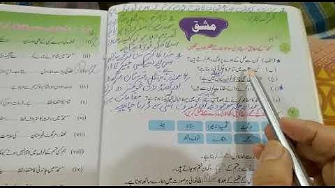 Urdu Class 8th Lecture#4 (Hammad)