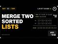 Merge Two Sorted Lists