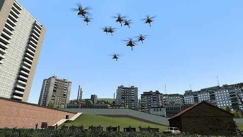 Combine VS Resistance NPC Battle RPG Destruction Garry