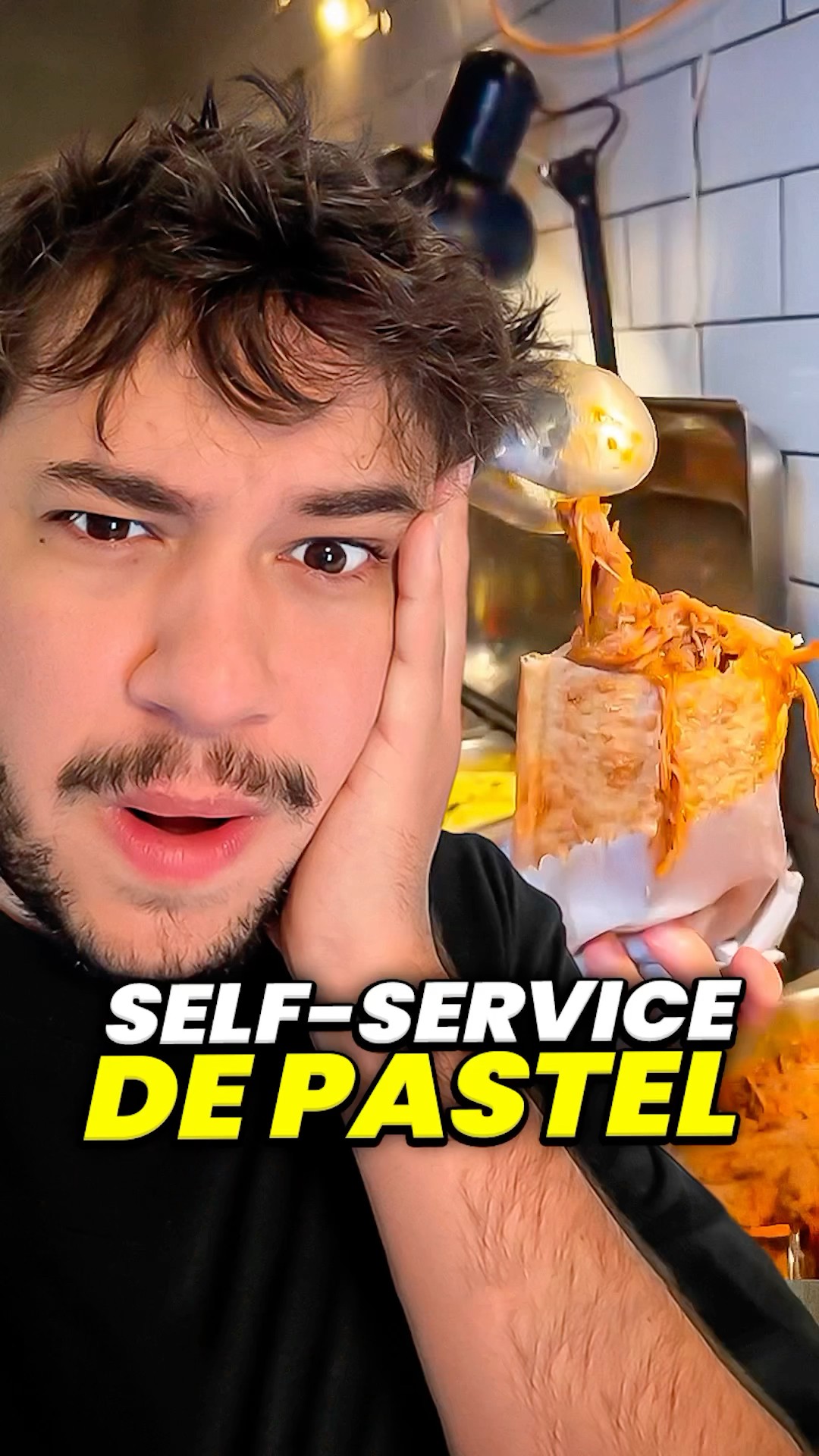 self-service de pastel! #livedobrino #humor #MundinhoBrino