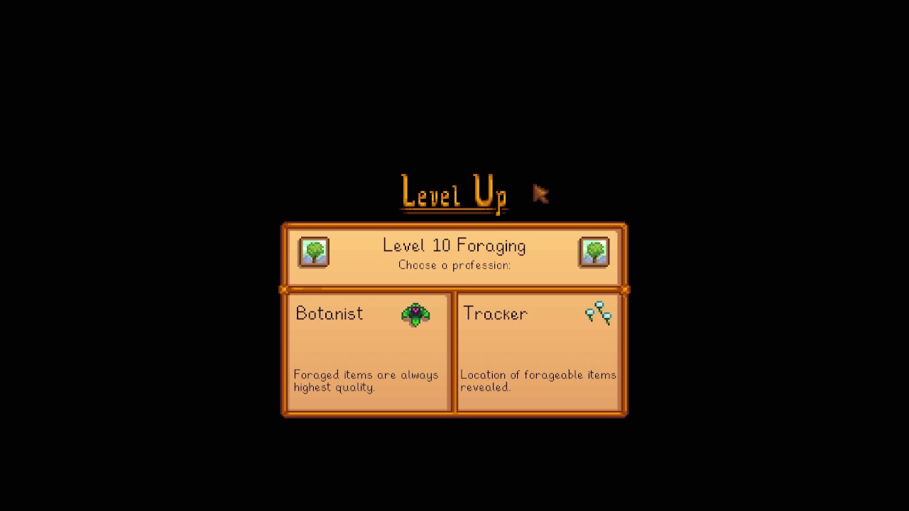 Level 10 Foraging Profession Choices Stardew Valley YouTube