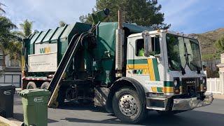 Waste Management 2002 Mack MR Amrep Octo ASL Garbage Truck