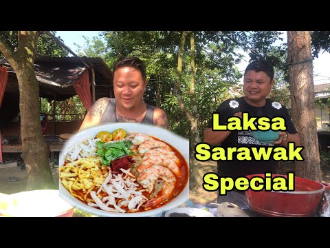 Download Resepi Laksa Sarawak special by aya bidik style, Sarapan pagi di studio abun bilun
