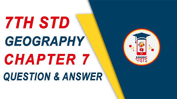 7th Std Geography Chapter 7 Soils
