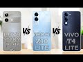 Lava Storm Play 5G Vs IQOO Z10 Lite 5G Vs Vivo T4 Lite 5G Which Is The Best For Phone Under 10000