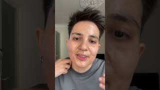 Jelatinden gözenek maskesi yapmayı deniyore - Gelatin mask #shorts #tiktokviral