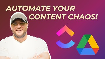 Automate Your Content Workflow in Minutes! Using ClickUp, Make and Google Drive