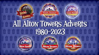 Alton Towers  Advertisements Compilation (1980  2023)