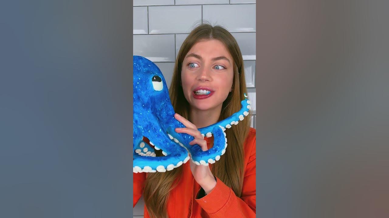 Chocolate 🐙 VS Real Food Challenge #shorts