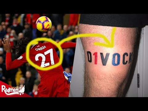 The Liverpool Fan With The Origi Derby Tattoo!?