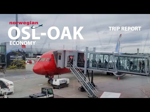 Video: Ku fluturon Norwegian Air nga Oakland?