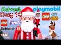 DAY 10 - 2016 Advent Calendar Collection!! 4 Playmobil, 2 Schleich, Lego Friends, City &amp; Star Wars!!