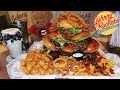 Johnny Rockets 8lb "Jumbo Rocket" Double Burgers Challenge in Miami!!