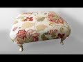 Make a cheap, oversized footstool | DIY: How to | Eighty One Vintage