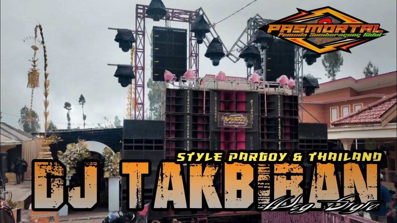 DJ TAKBIRAN IDUL ADHA 2022// STYLE PARGOY & THAILAND// PEMUDA SUMBERAGUNG KIDUL PROJECT.