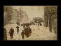Blizzard of 1888, Eye witness account by Albert Hunt recorded in 1949