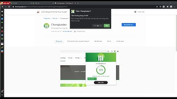 Cách cài đặt và sử dụng tiện ích ChongLuaDao.Vn cho trình duyệt CocCoc trên Google Chrome Webstore