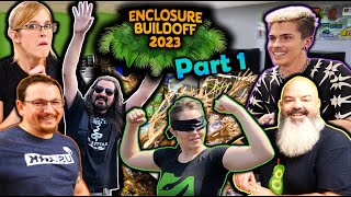 The Epic 2023 Reptile Enclosure Buildoff!! (Part 1)