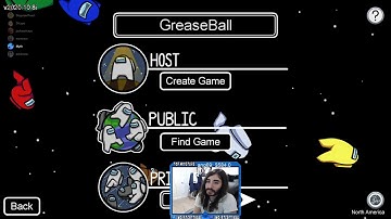 Myth imitates xQc in Among Us