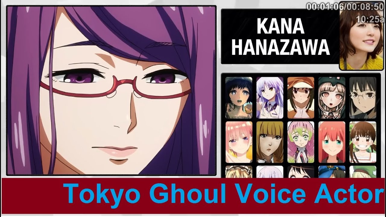 Tokyo Ghoul All Characters Japanese Dub Voice Actors Anime Chan