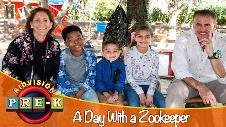 A Day With a Zookeeper | Virtual Field Trip | KidVision Pre-K