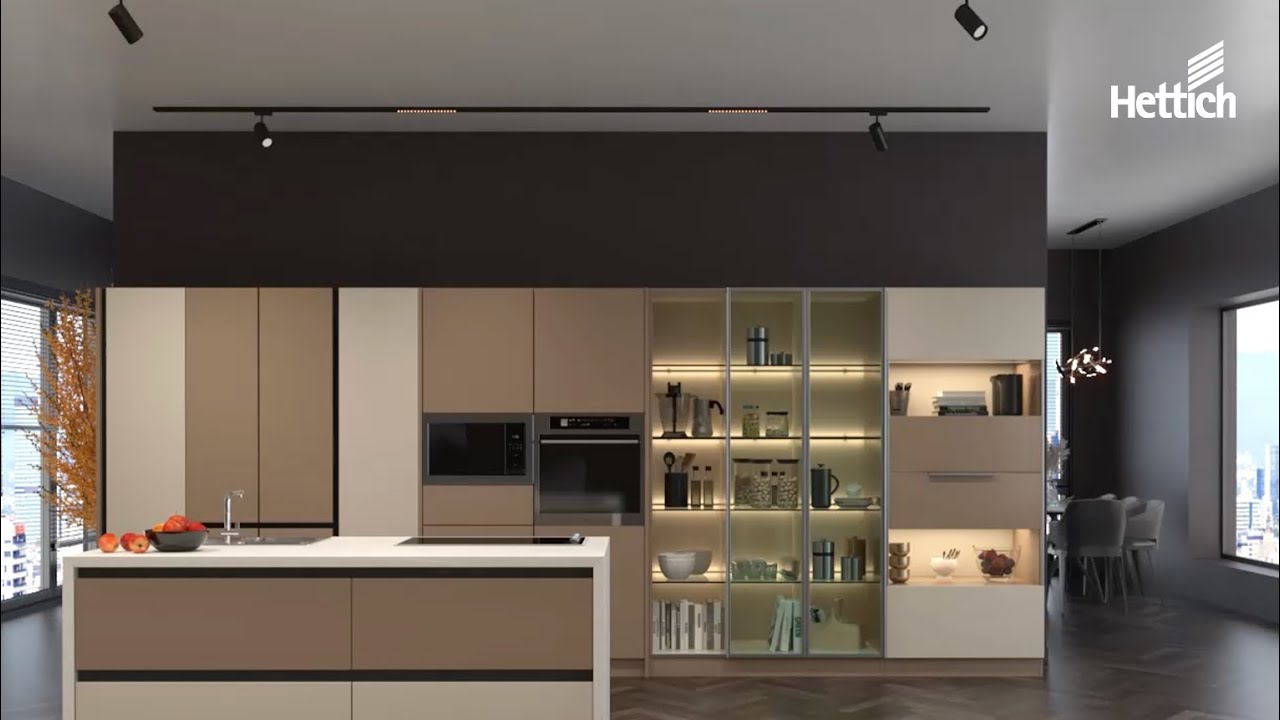 Enjoy effortless access with Hettich's VerticoSynchro systems - YouTube