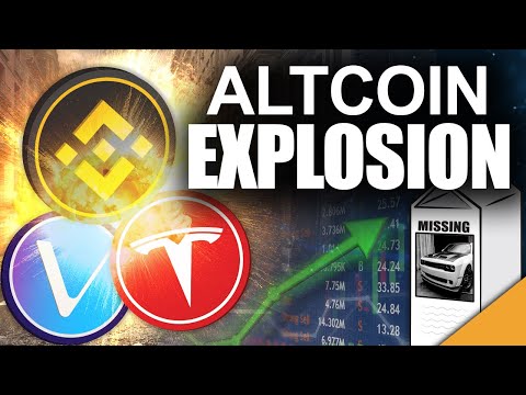 Altcoin EXPLOSION for VeChain & Binance Coin (My Hellcat Got STOLEN!)