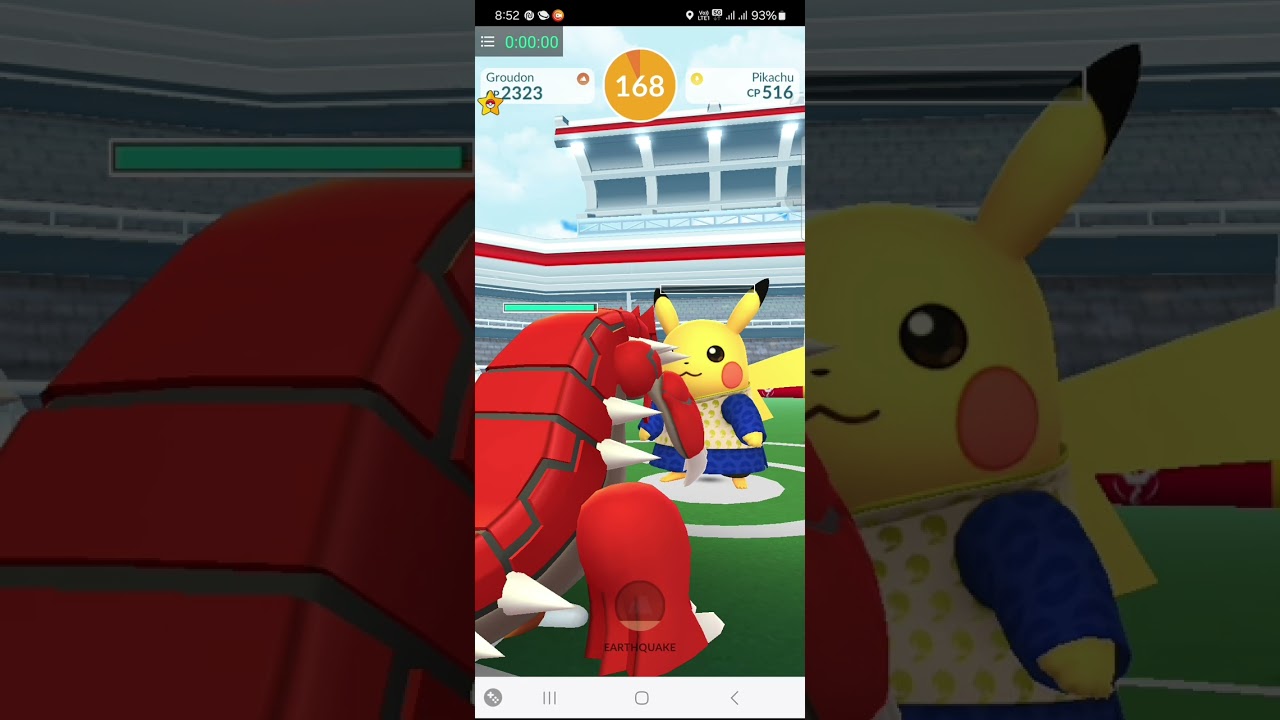 Pikachu Raid In Pokémon Go 