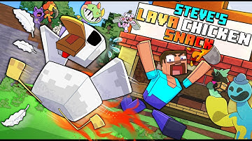 Steve’s Lava Chicken Snack (Minecraft Movie Song) [FULLY ANIMATED OFFICIAL SONG]