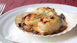 Coquilles St Jacques - Creamy Scallop & Mushroom Gratin Recipe