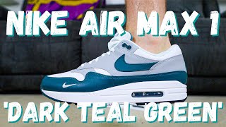 WOMEN'S Nike Air max 1 Teal Tint and Lemon Wash, REVIEW + ON FEET