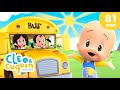 Las ruedas del autobús 🚌 y más canciones infantiles para bebés con Cleo y Cuquín