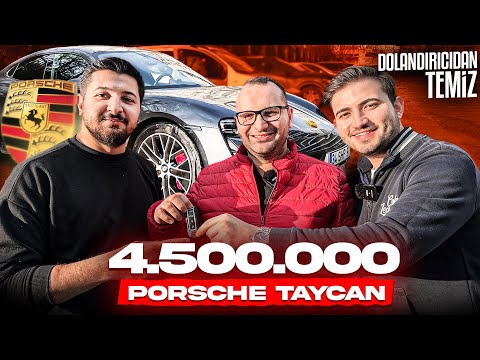 DOLANDIRICIDAN PORSCHE TAYCAN ALMAYA GİTTİK ! 4.500.000 TL