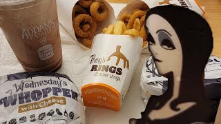 Burger King's NEW Addams Family Menu ASMR screenshot 3
