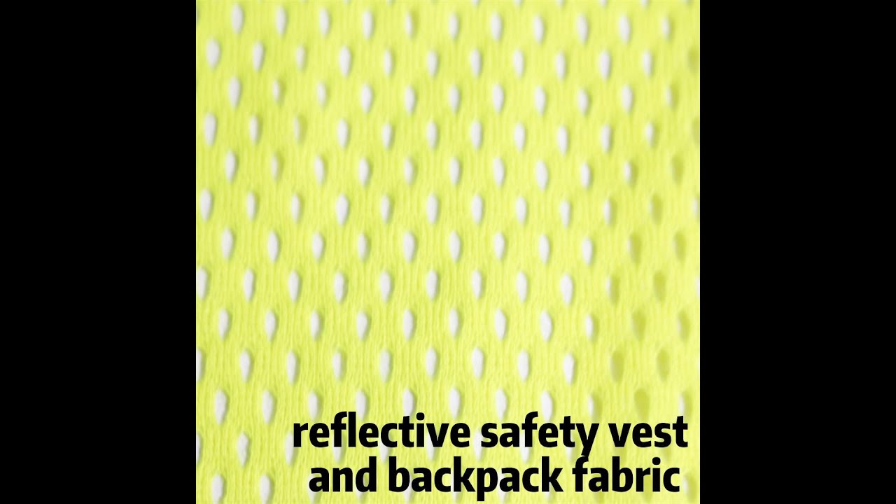 M46/EOOSO｜reflective safety vest and backpack fabric