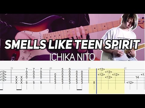 Ichika Nito - Smells Like Teen Spirit riff (Guitar lesson wih TAB)