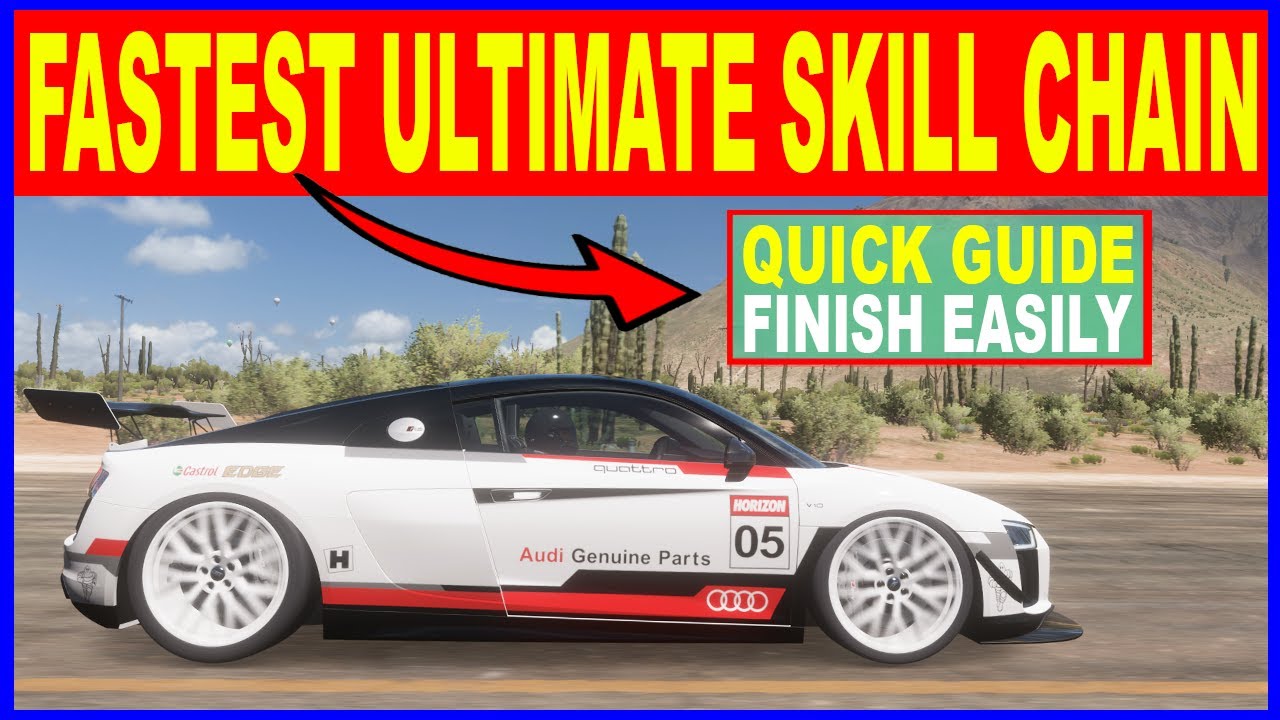 Forza Horizon 5 How to Get Ultimate Skill Chain - Forzathon Dailly Challenge Ultimate Talent Guide