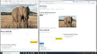 An eBay-like e-commerce auction site screenshot 4