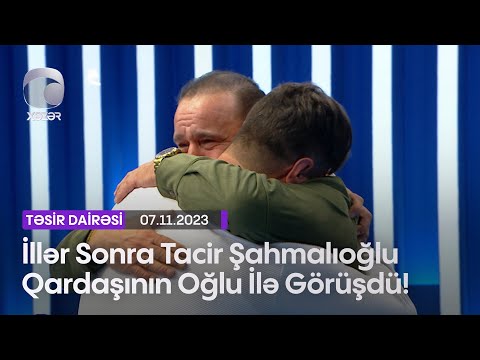 İllər Sonra Tacir Şahmalıoğlu Qardaşının Oğlu İlə Görüşdü!