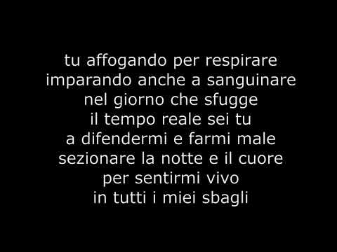 tutti i miei sbagli-Subsonica-testo