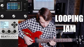 Lofi Jazz Guitar Looping Jam | AEROS Loop Studio, BeatBuddy