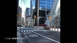 New York City Streets Under Quarantine During COVID-19