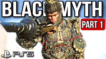BLACK MYTH: WUKONG PS5 Gameplay Walkthrough Part 1 - Intro (FULL GAME)