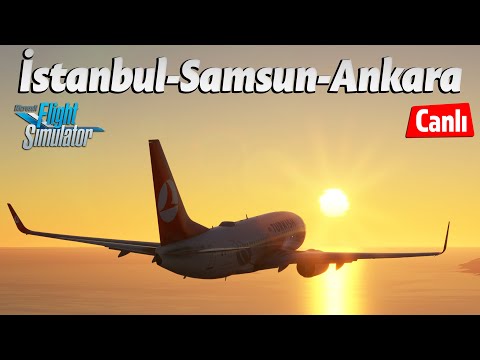 19 Mayıs Özel Uçuşu İstanbul-Samsun-Ankara - Microsoft Flight Simulator Multiplayer #43