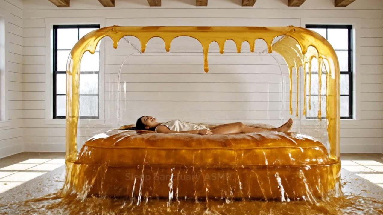 Dreamy AI Beds (8 Minutes) | Relaxing ASMR Visuals for Deep Rest