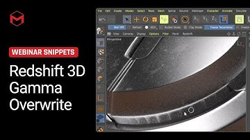Redshift 3D Gamma Overwrite